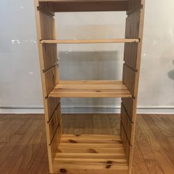 IKEA Wood Adjustable Shelf / Stand
