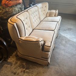 Antique Cornflower Sofa