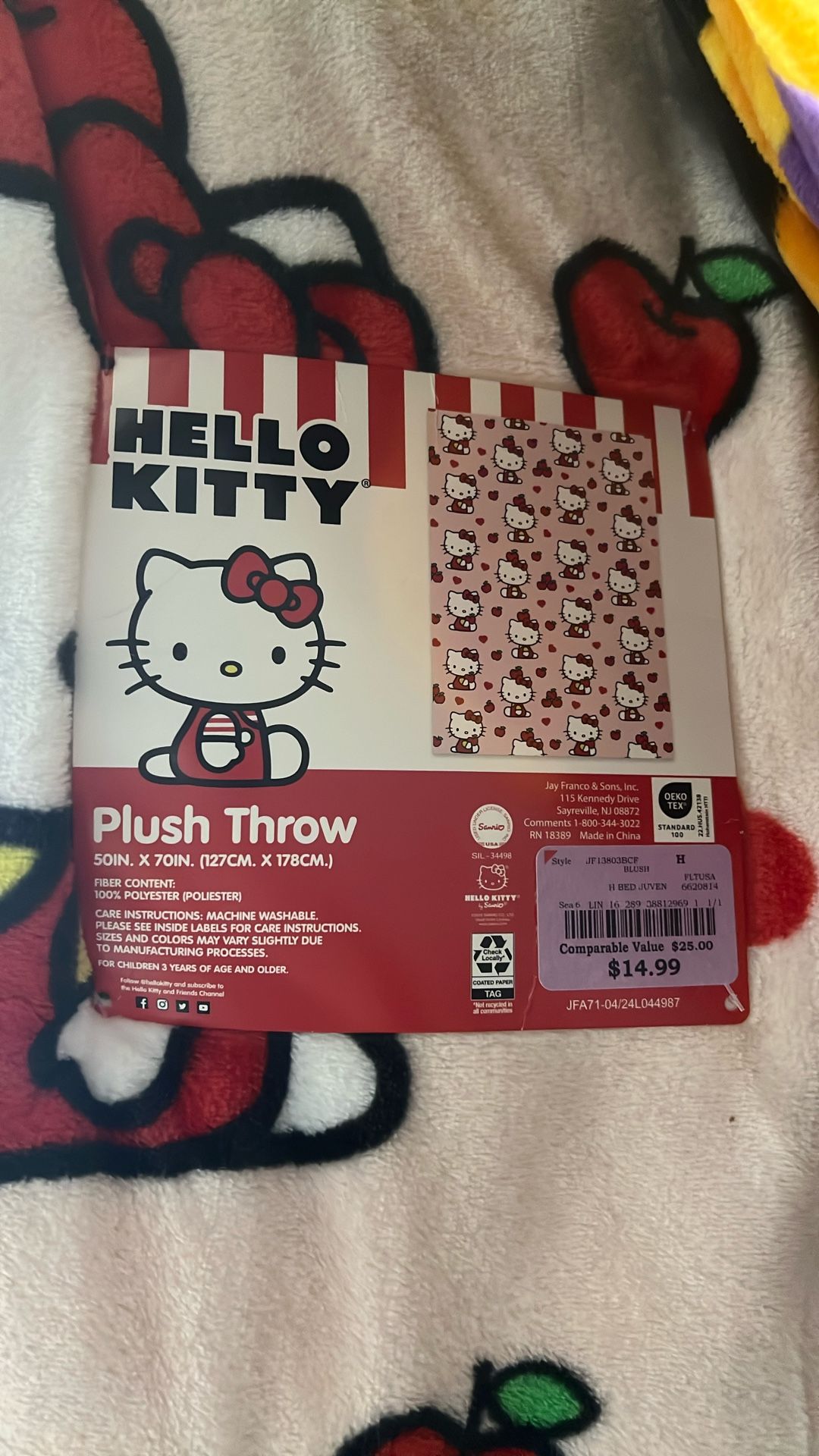 Hello Kitty Blanket 