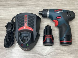 Bosch PS20 10.8V Cordless Pocket Driver Kit with Batteries and Charger (PO1027358)
