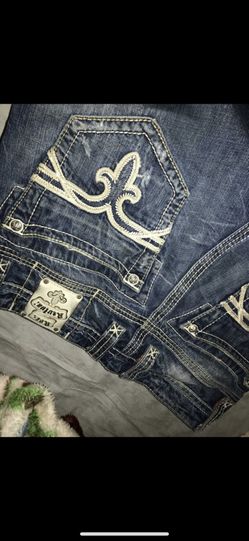 Rock revival men jeans