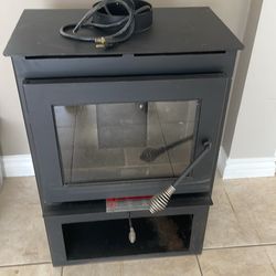 Cast iron fire place
