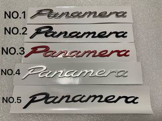 Porsche vehicle stickers  PANAMERA Each $25