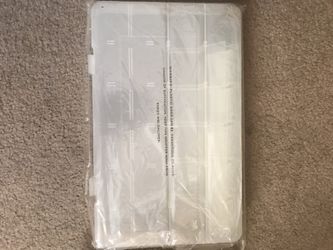 Plastic organizer case