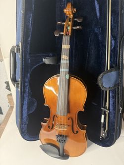 Cecilio 1/2 Size Student Violin w/ Bow & Hard Case Beginner Youth