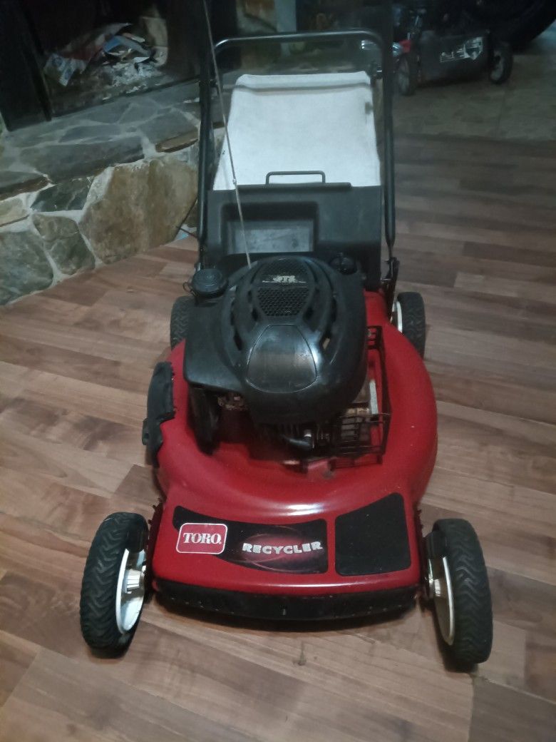 Toro Recycler 22 " 6.75 H/P Push Mower With Bagger