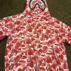 Pink Bape Hoodie