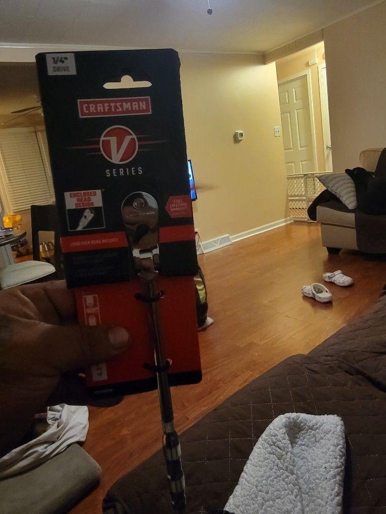 craftman 1/4 long flex head ratchet