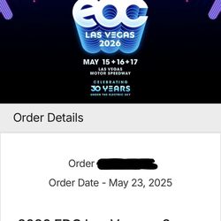EDC Las Vegas 2026 GA+ Pass