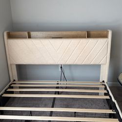 Queen bed frame