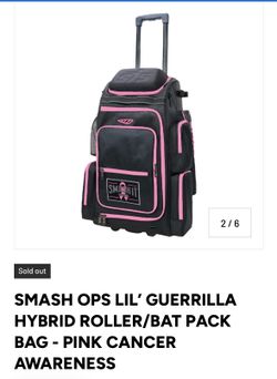 New Smash It Sports Roller Back pack