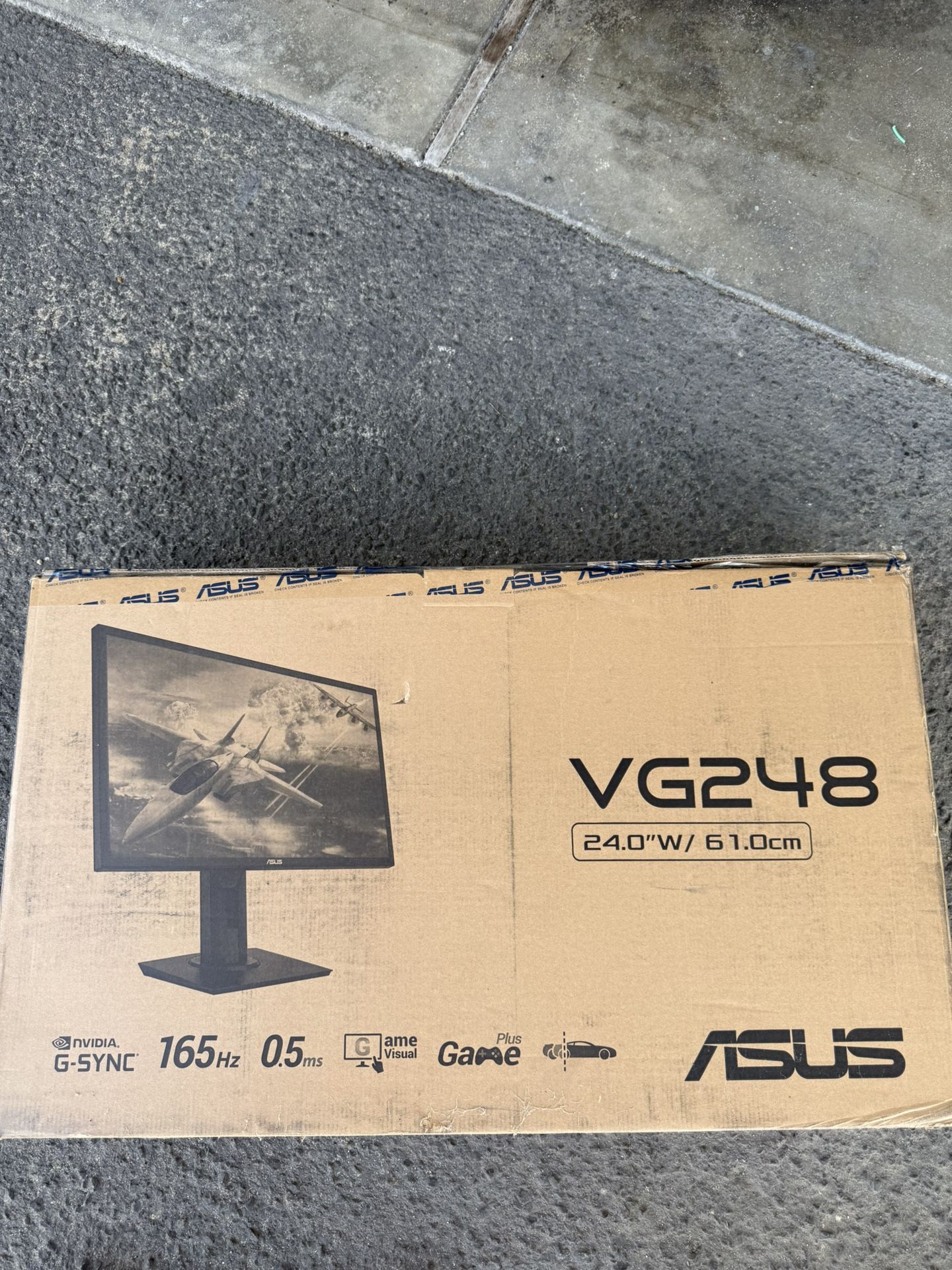 2 ASUS Monitors 24”