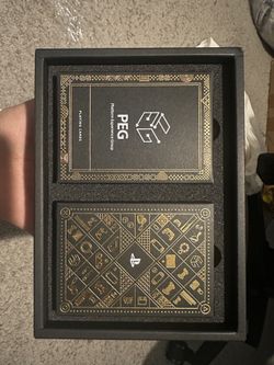 PEG X PS playing cards