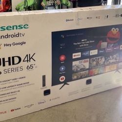 65” Hisense Smart 4k Led Uhd Tv 