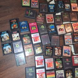Atari Video Games Working Perfectly 