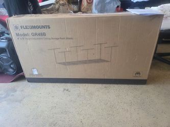 FLEXIMOUNTS 4x8 Overhead Garage Storage Rack