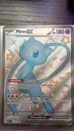 Mew ex Pokémon card