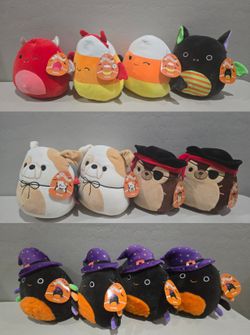 8in Halloween Squishmallows 