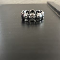 All Around Skull Ring 