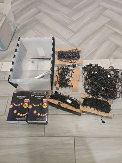Halloween oramge lights