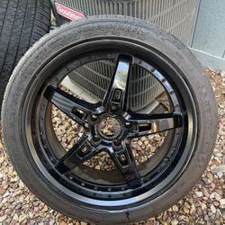 Spare Tire And Rim 