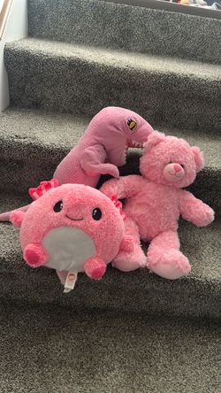Pink plush