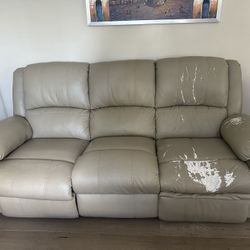 Electric Reclining Sofa Set - 2 Pieces