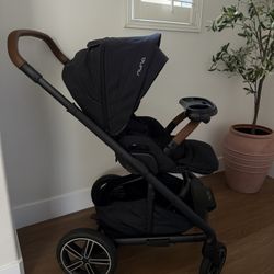 Nuna Mixx With Bassinet Attachment 