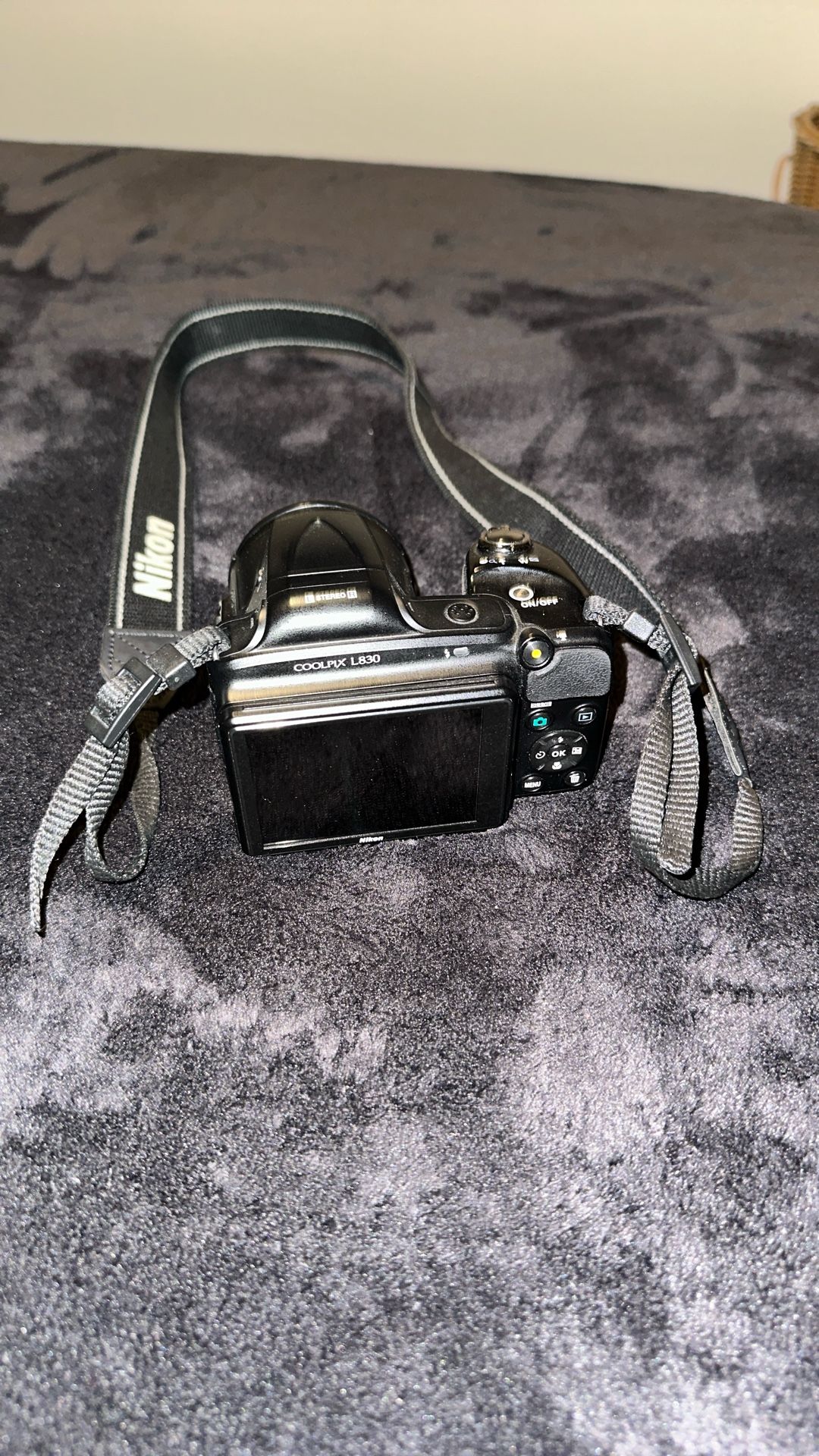 Nikon COOLPIX L830 16 MP CMOS Digital Camera with 34x Zoom NIKKOR Lens and Full 1080p HD Video (Black)