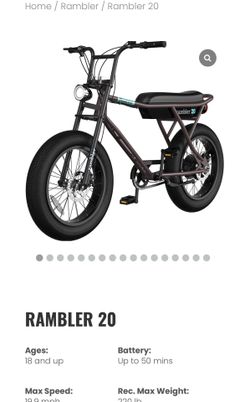 E-bike Razor Rumbler 20