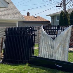Fence Aluminium Black