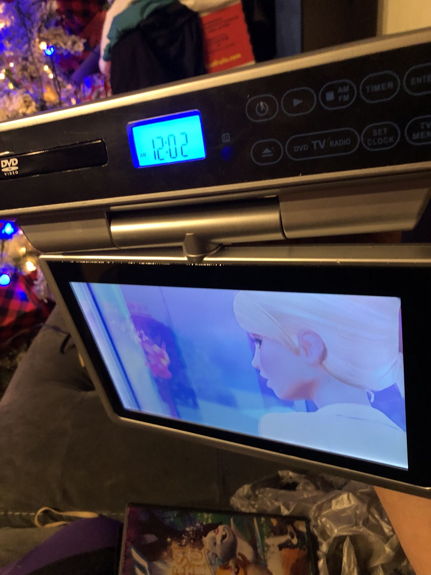 Under counter DVD player/radio/ tv