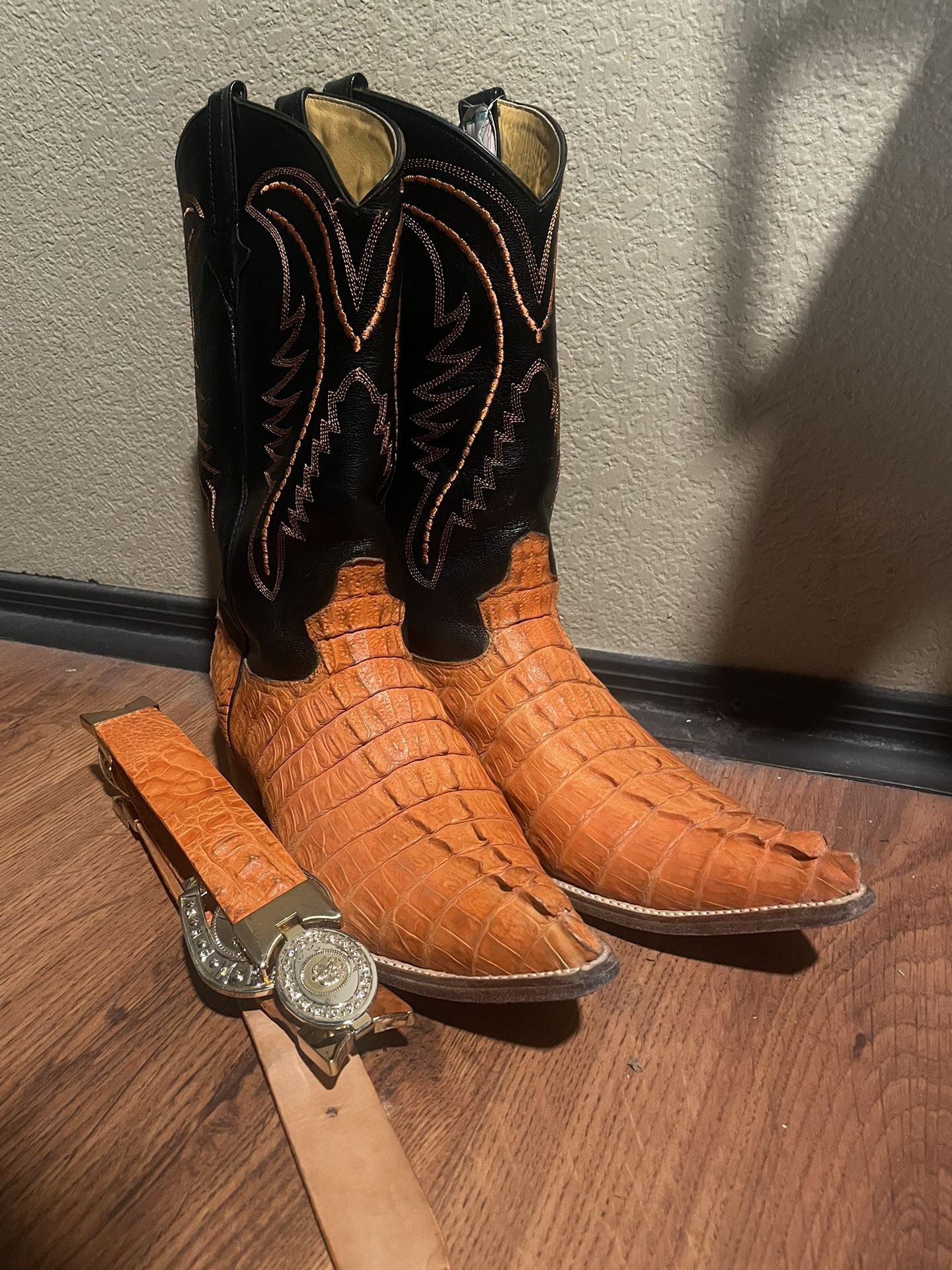 Authentic Crocodile Boots