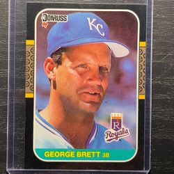 1987 Donruss George Brett Baseball Card #54