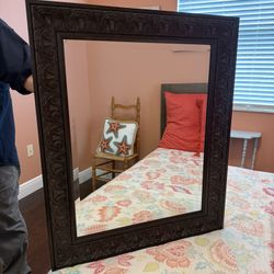 Wood Framed Mirror