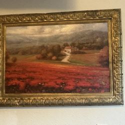 Paint With Metal Frame