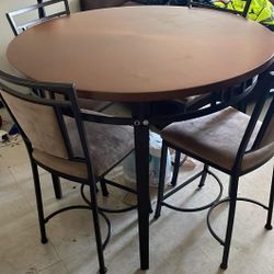 Durham Metal Table And Chairs