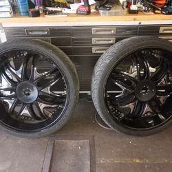 26 Inch Rims Good Tires