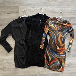 Long sleeve Party Dress