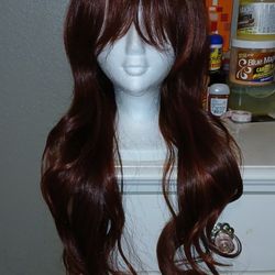 25 Inch Soft Light Yaki Textured Full Wig