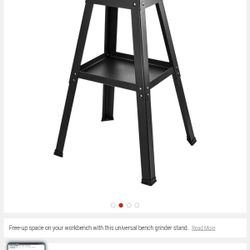 Bench Grinder And Stand New