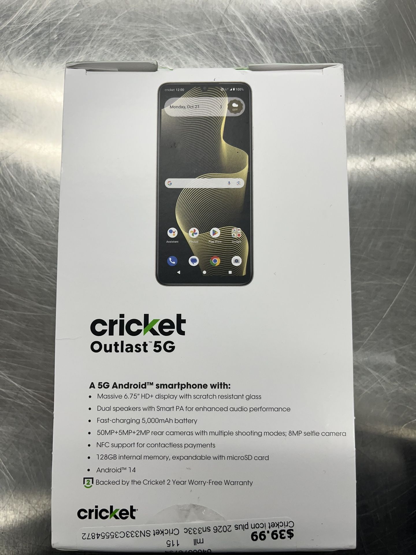 (76734) CRICKET OUTLAST 5G