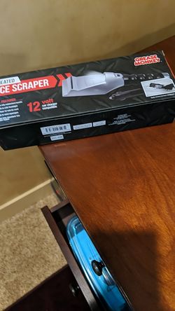 New in box - Heated ice scraper