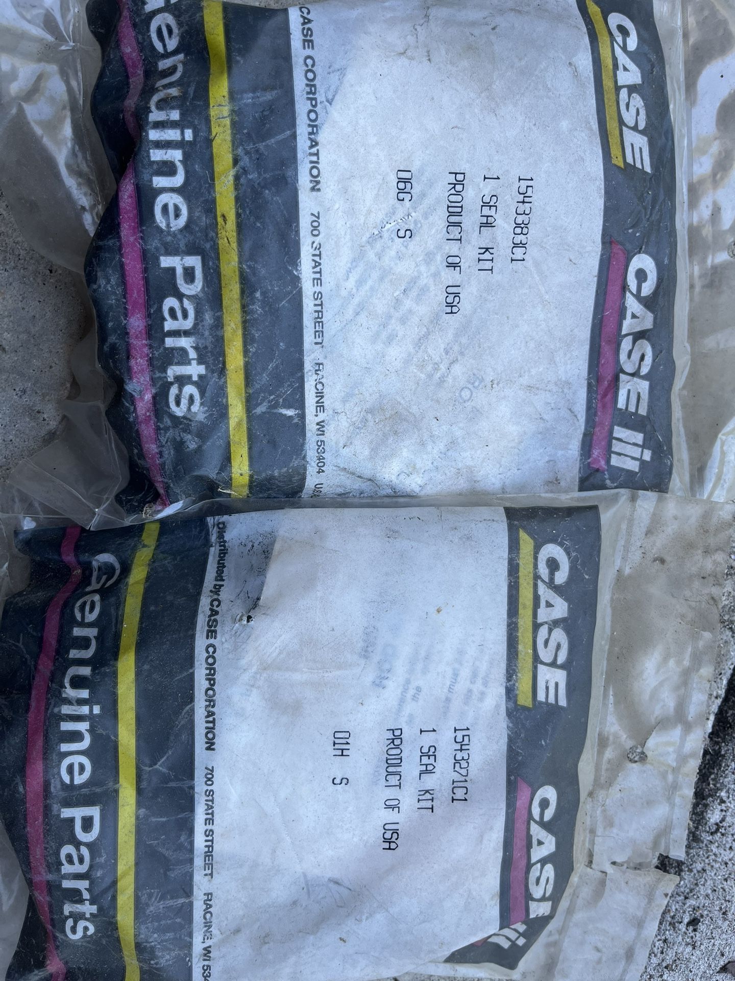 Case Hydraulic Seals X 2