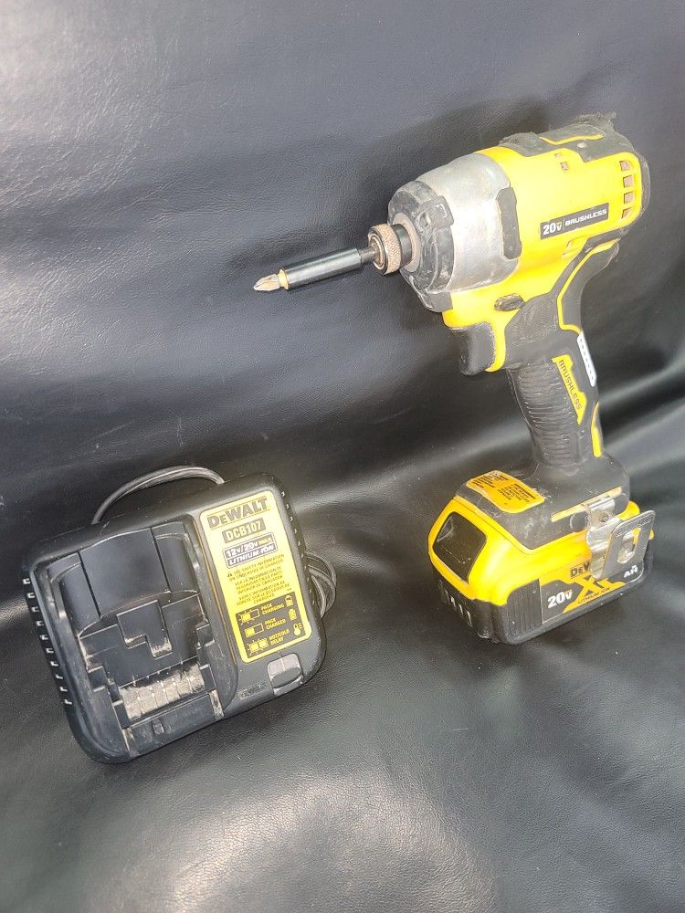 Dewalt DCF809 20V 1/4" Impact Driver Brushless Set Tool