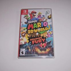 NEW NINTENDO SWITCH SUPER MARIO 3D WORLD + BOWSER'S FURY