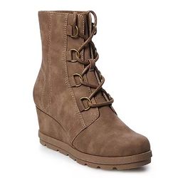New Sonoma Goods For Life Adelia Wedge Boots Women's 8.5