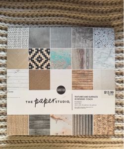 Scrapbook paper sheets
