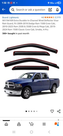 Wind Deflector Visor Rain Guard