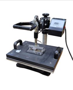 Professional 6-in-1 PRO-6100X Swing-Away Digital Heat Press Machine (Fully Tested!)